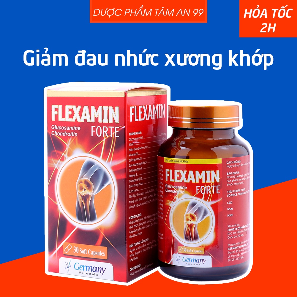 Flexamin Bone And Joint Tablets Help Relieve Osteoarthritis Pain Caused ...