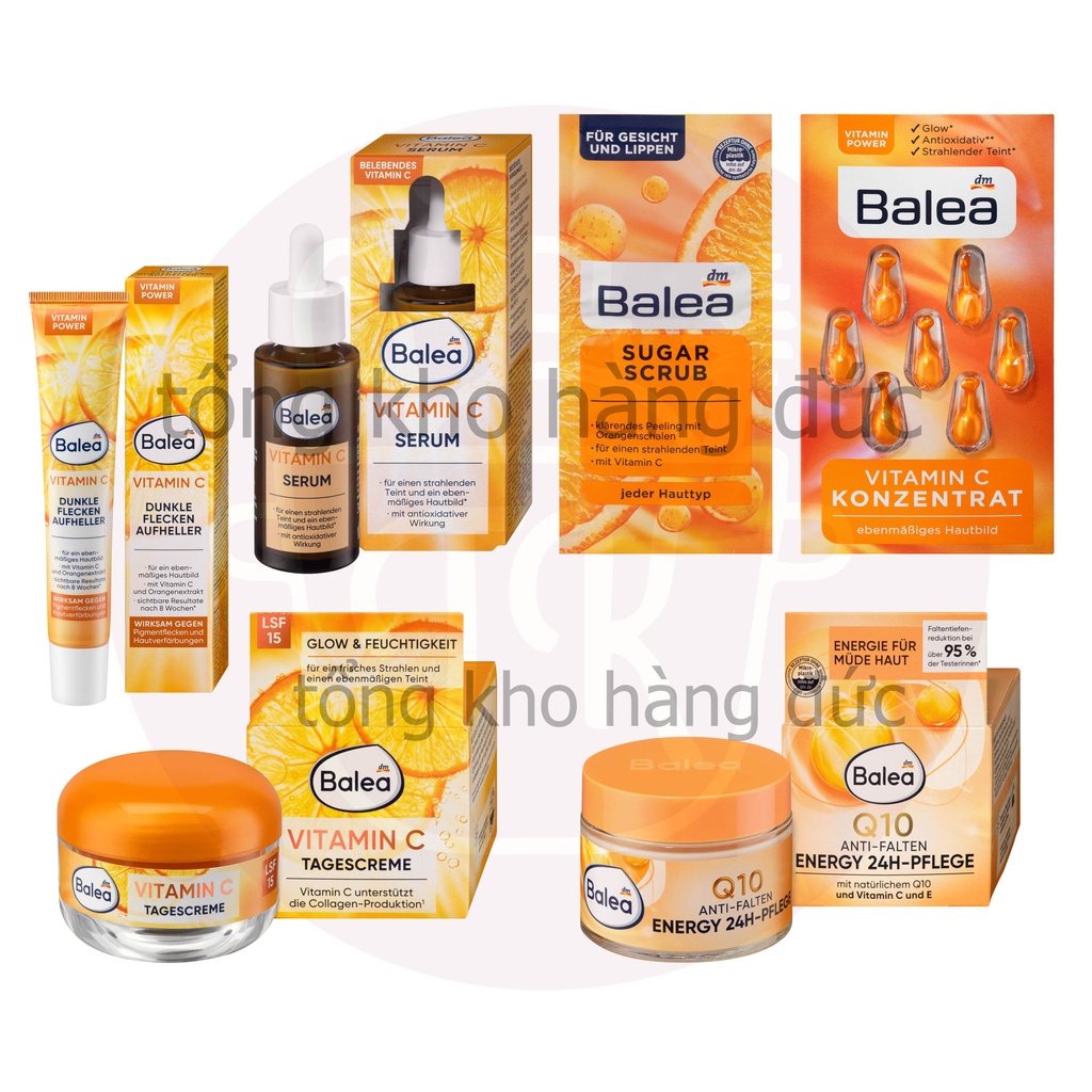 [LATEST Date - NEW MODEL] Balea Vitamin C skin brightening product set ...