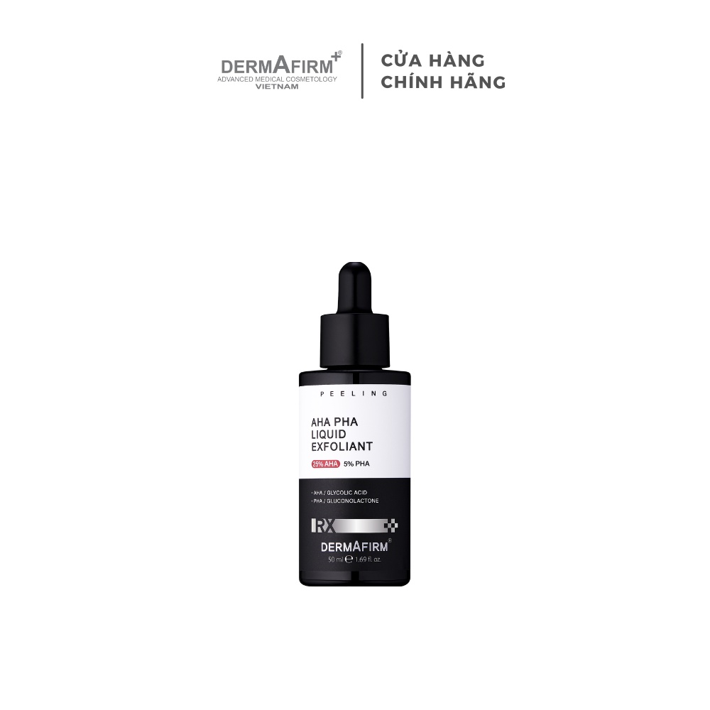 Dermafirm Chemical Exfoliation AHA PHA PHA Liquid Exfoliant (50ml