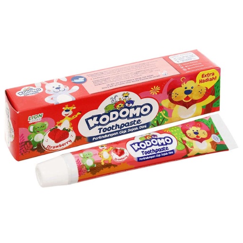 Kodomo Children'S Toothpaste Strawberry Flavor 45g Shopee Malaysia