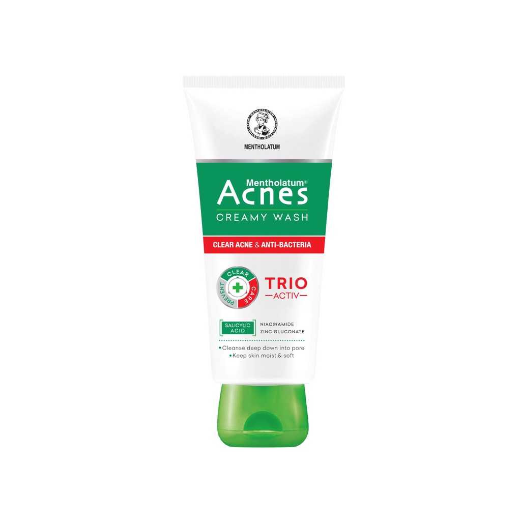 Acnes anti-acne and antibacterial facial cleanser 100g | Shopee Malaysia