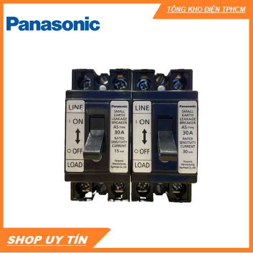 Panasonic BJS-3030NA2 anti-shock circuit breaker, leakage current 15mA ...