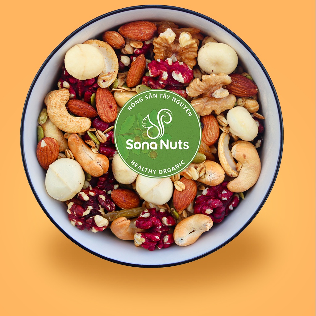 Granola Super Seed 5 Natural Cereal Nutritious Cereal No Sugar Baked Honey For Healthy Diet