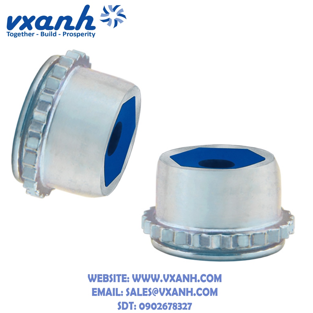 Selfholding NYLON Locking Canopy, Pressed Canopy, Ecupressed, Screws