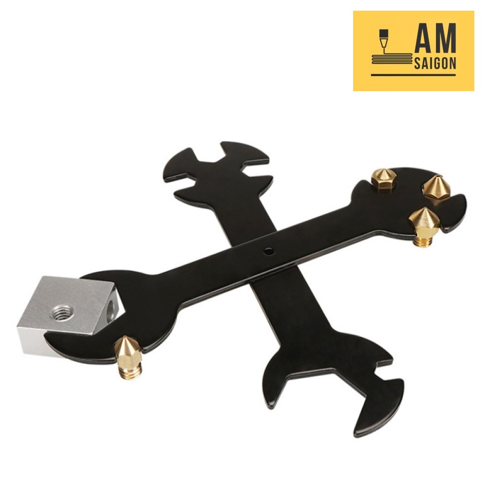 5in1 MultiFunction Lock Opens A Variety Of E3D, MK8, CR10 3D Printers And Heating Blocks