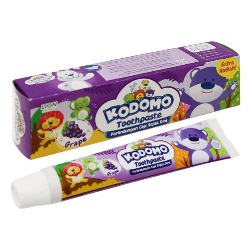 Kodomo Children'S Toothpaste Grape Flavor 45g Shopee Malaysia