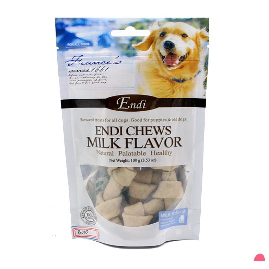 Endi Chews Dog Chews Toothless Chews Treats For Dogs 100g Shopee Malaysia