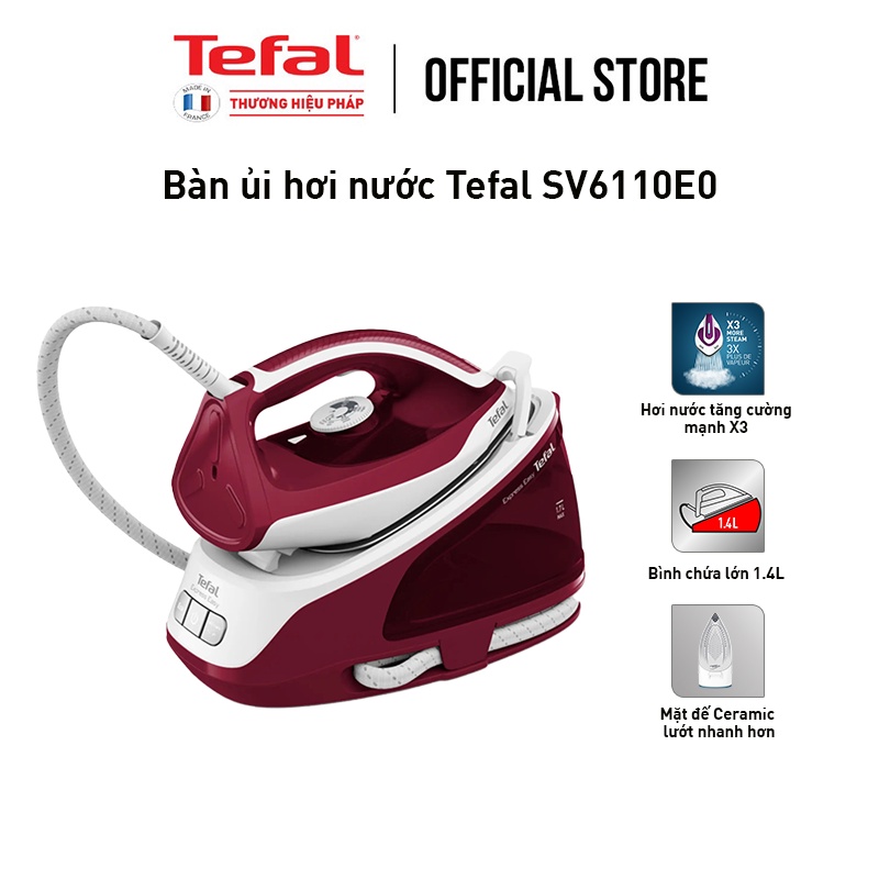Tefal SV6110E0 Steam Iron Shopee Malaysia