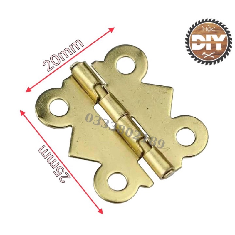 Butterfly Hinge / 25mm Hinge (With Screws) Shopee Malaysia