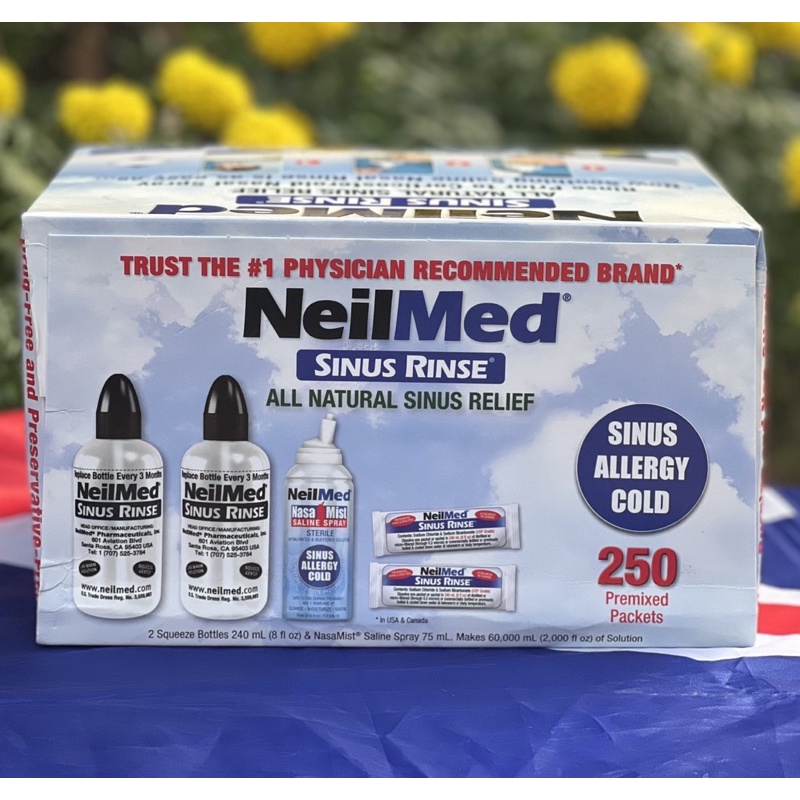 Neilmed Sinus Rinse Nasal Wash Salt Set Shopee Malaysia