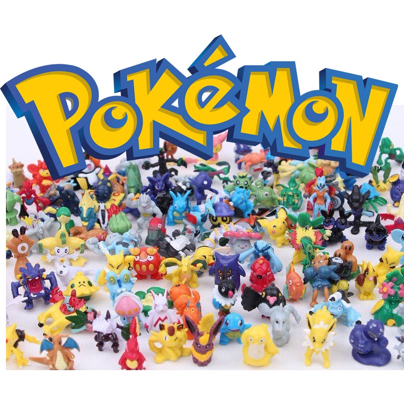 144psc Toys Pokemon Figures Model | Shopee Malaysia