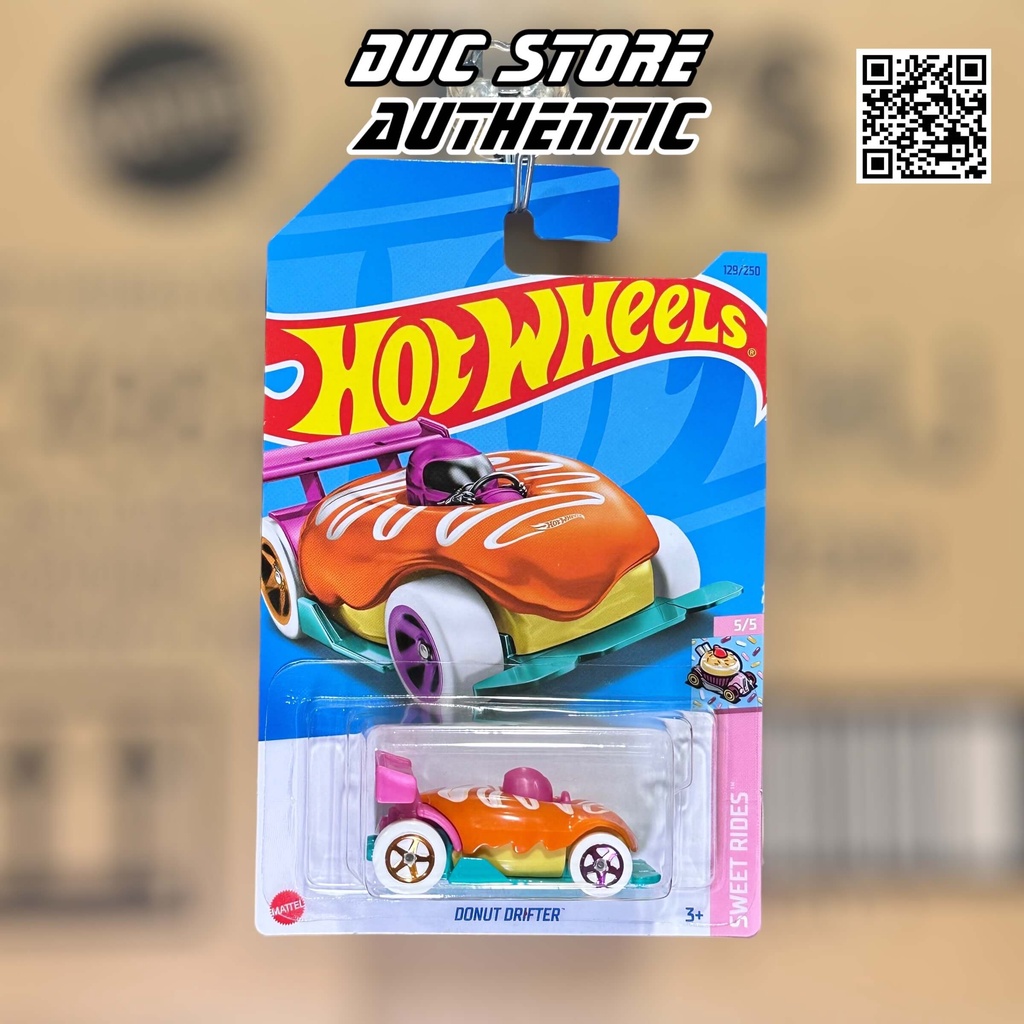 Hot Wheels Donut Drifter Model Car Treasure Hunt TH Shopee Malaysia