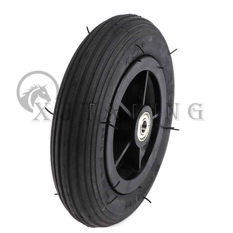 6X1 1/4 Wheels 150mm 6 inch Pneumatic Tire Inner Tube with 4 inch ...