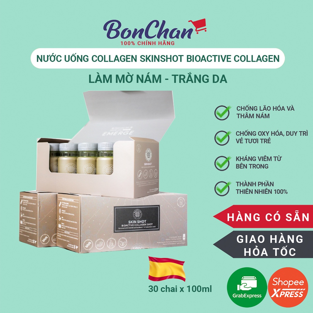 [Genuine] Skinshot Bioactive Collagen Skin Shot Collagen drink Spain ...