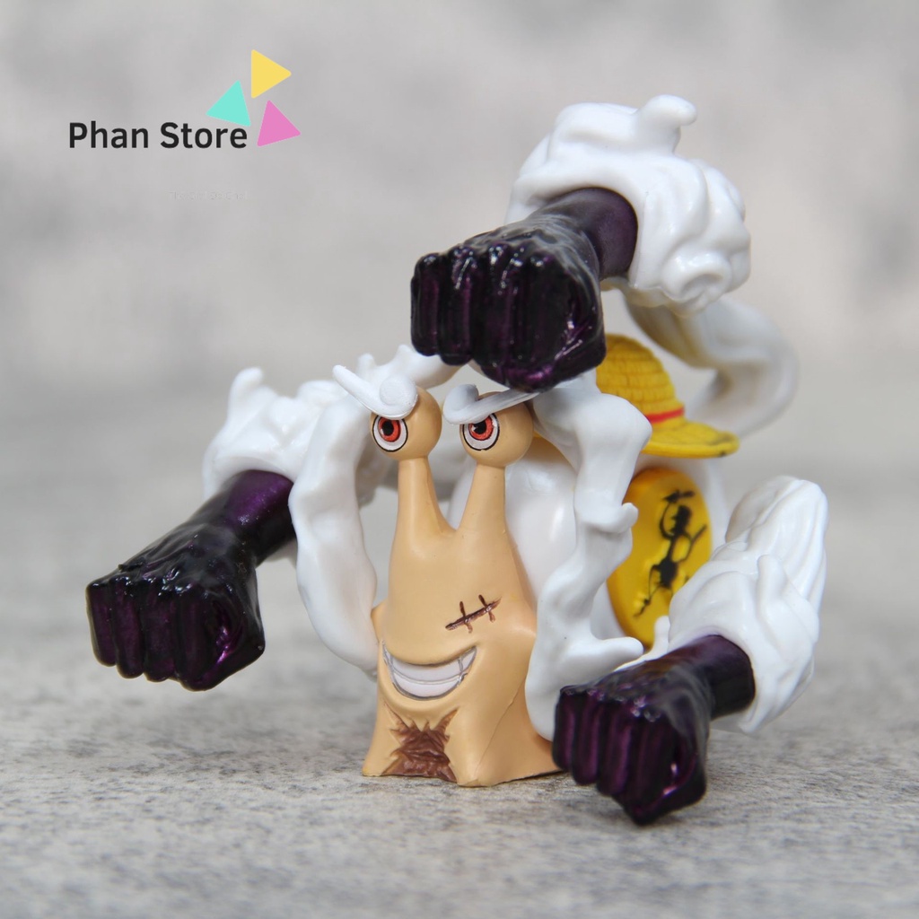 [One Piece Model] Denten Mushi Nika Luffy Gear 5 Communication Snail ...