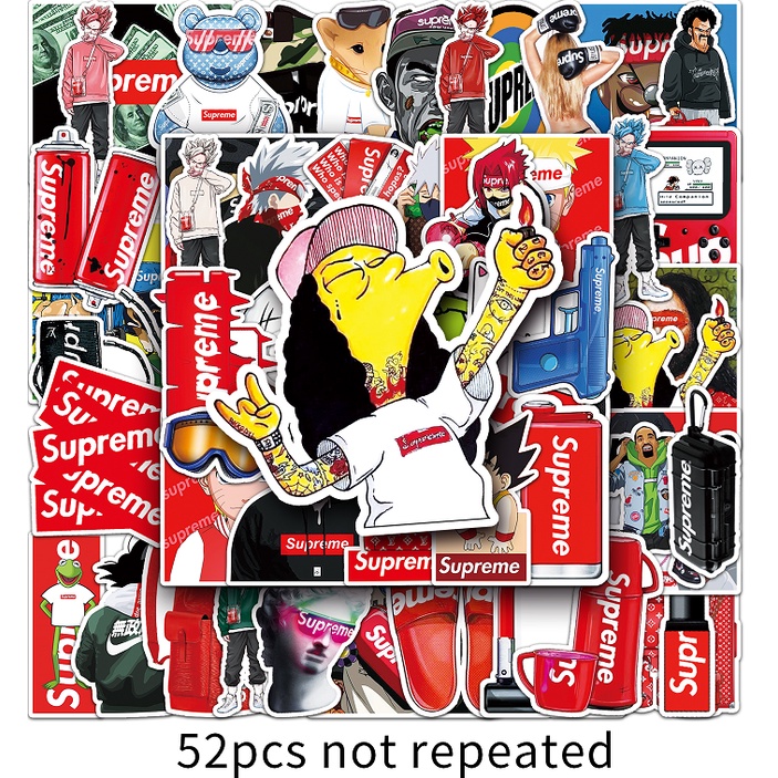 Funny supreme stickers hotsell