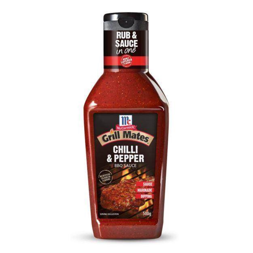 Bbq Chili & Pepper Sauce, Grill Mates, Chilli & Pepper Sauce (500g