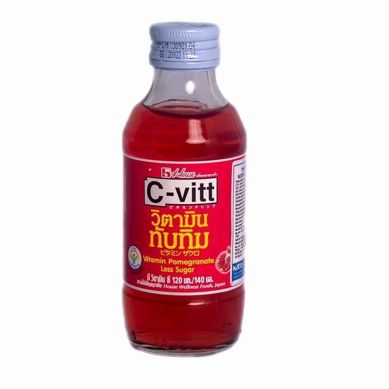 4) Pomegranate Juice Vitamin C, C Vitt Pomegranate, Less Sugar
