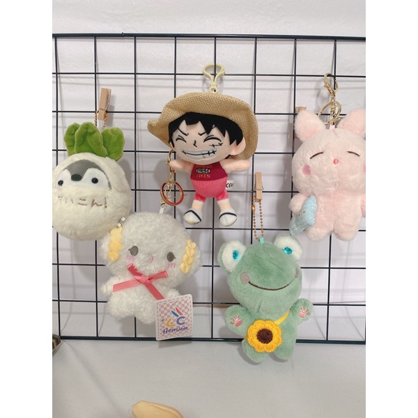 Mini keychains with many types of funny cartoon keychains | Shopee Malaysia