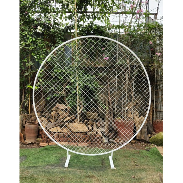 Assembled mesh round frame | Shopee Malaysia