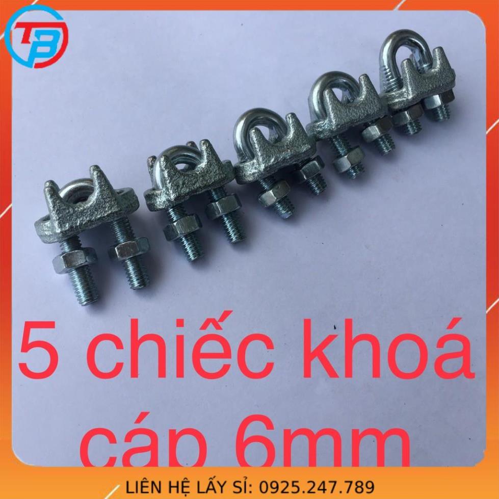 Set Of 5 Cable Locks, Cable Tightening Screws, Silk Cable Tightening