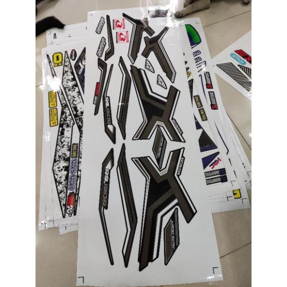 Honda Winner X Rs 150 Black Removable Sticker - Quality Printed Decal ...