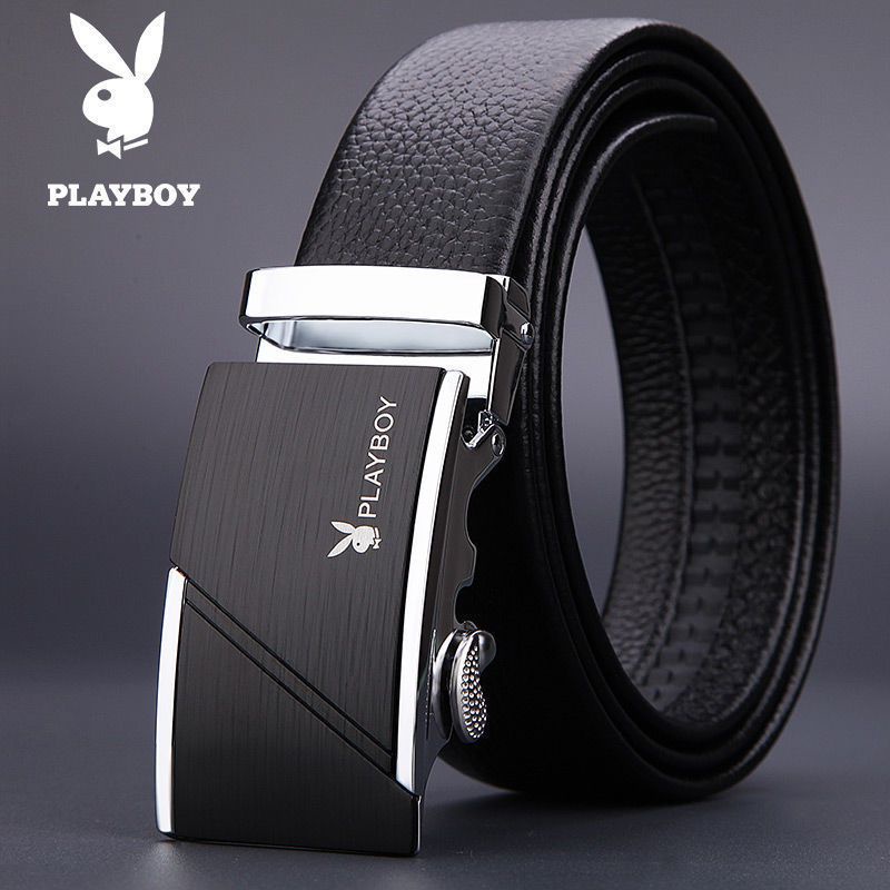 Playboy Belt Men's Belt Automatic Buckle Belt All-Match Men's Belt ...