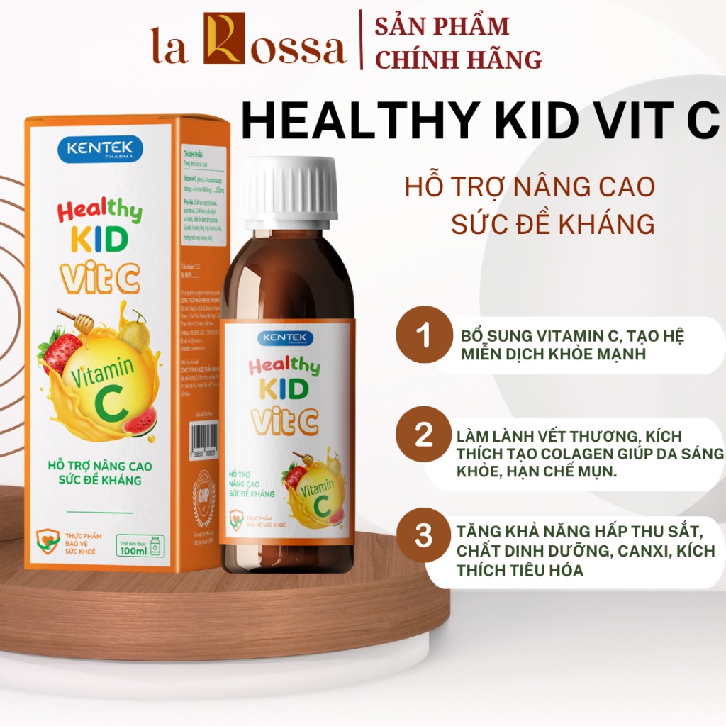 Vitamin Healthy Kid Vit C Increases Resistance, Supplements Vitamin C