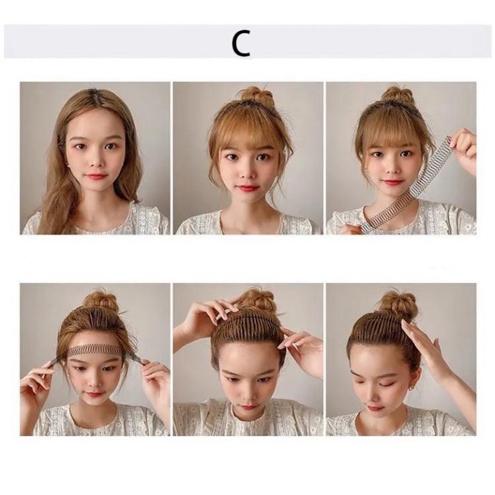 Sassy clip-on mane to fix baby's hair at the back of the neck and small ...
