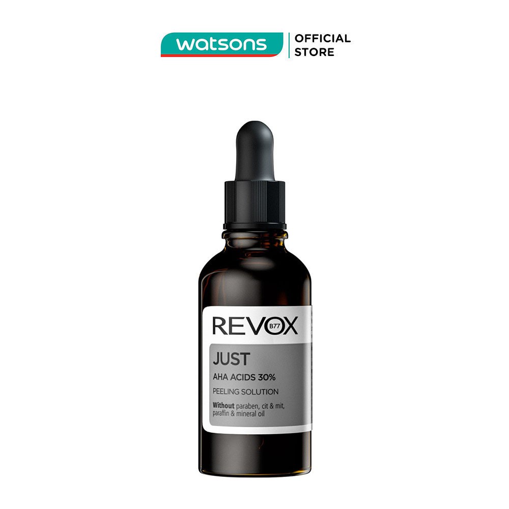 Revox B77 Just AHA Acids 30 Peeling Solution Facial Scrub 30ml