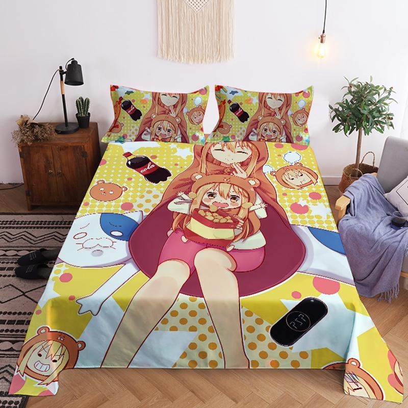 Come to the picture to customize DIY cartoon anime quilt cover