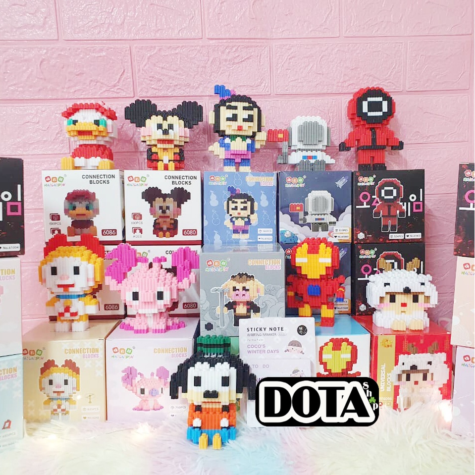 Combo 30 Boxes of BEAUTIFUL Mini 12cm 3D Assembly Toy Models Mixed with ...