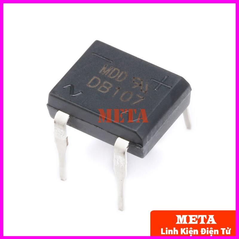 Db107 Bridge Rectifier Diode 1A 1000V DIP 4 Pins Shopee Malaysia