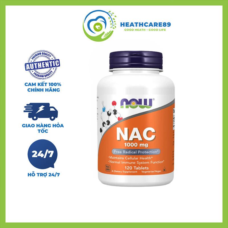 Now NAC Liver Detox Support 1000mg 120 capsules | Shopee Malaysia