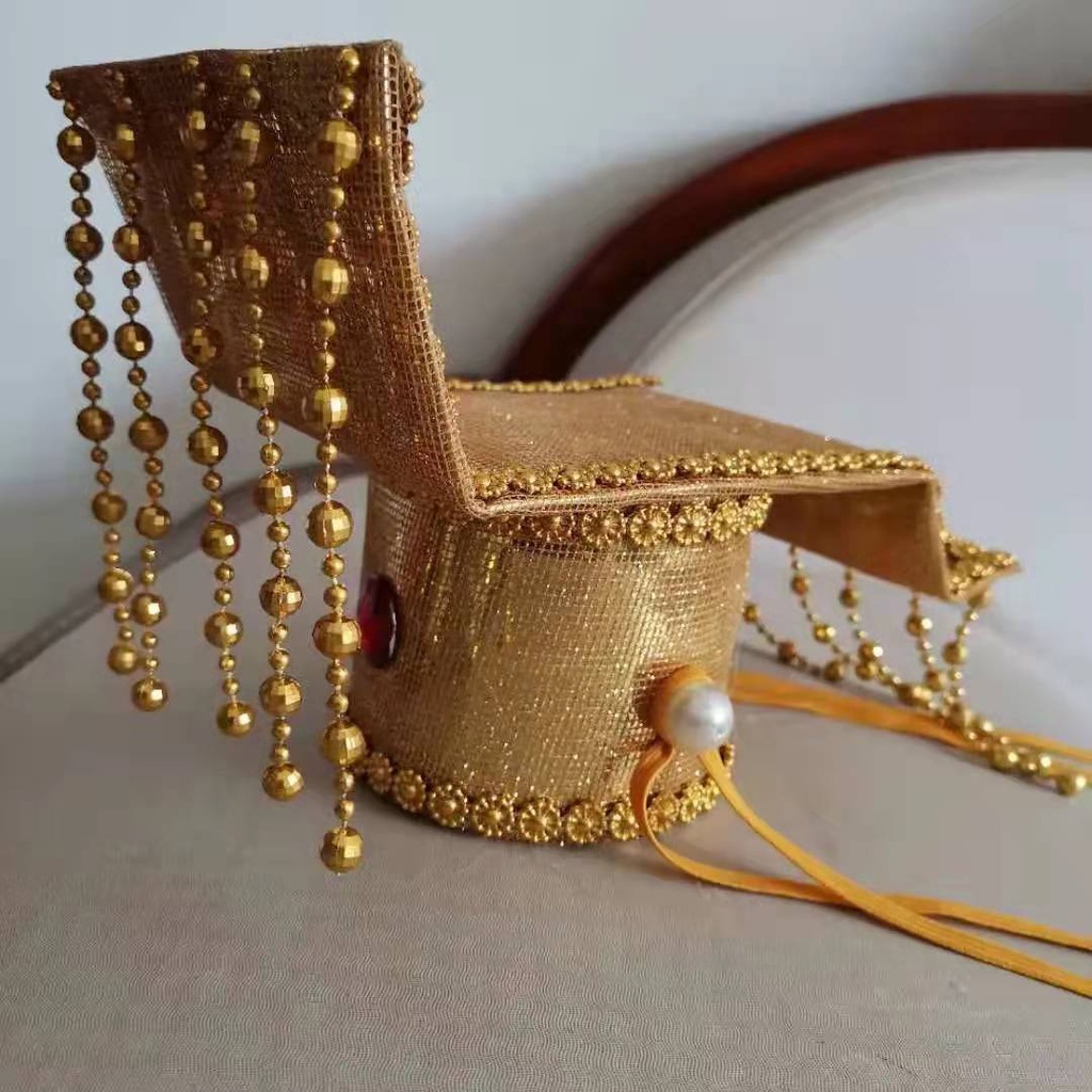 Tang Dynasty Emperor, Emperor's Hat, Great Han Emperor's Hat, Headgear