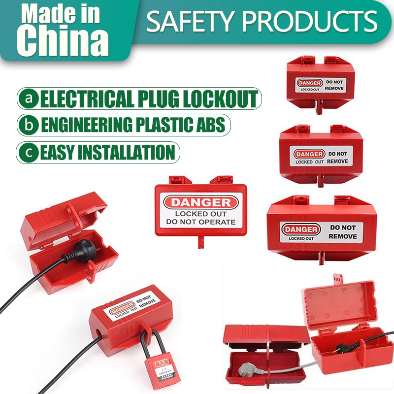 Lotolockout [ELECTRICAL PLUG LOCKOUT] Industrial PLUG Lock/Washing