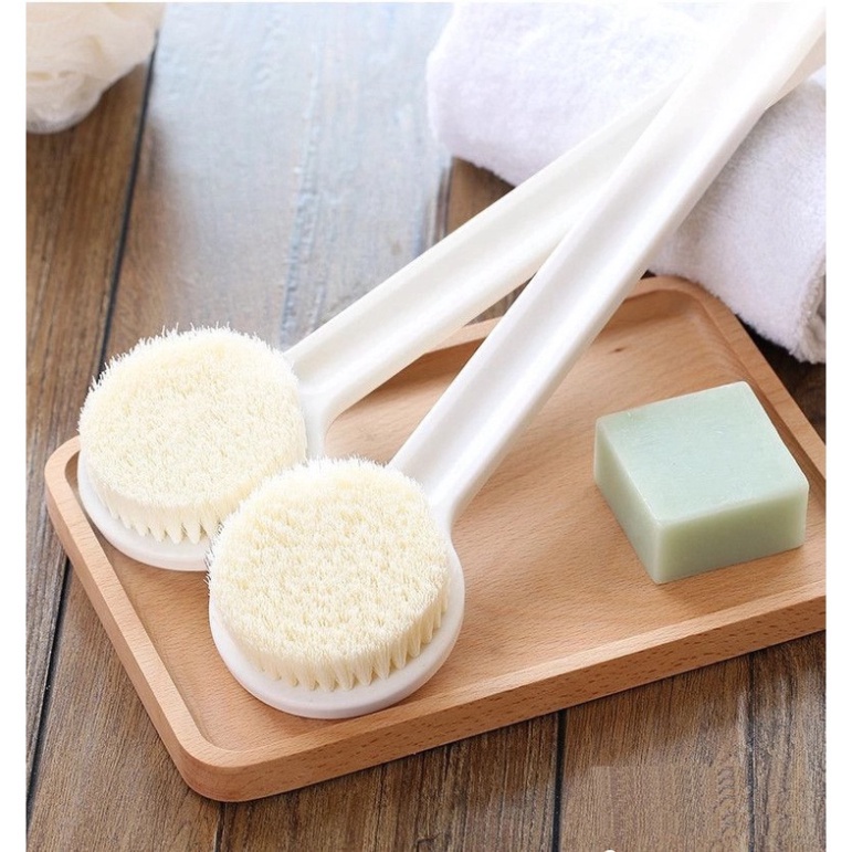 Muji Back Scrub Brush Export Japan, Muji Back Brush, PVN4210 Cotton