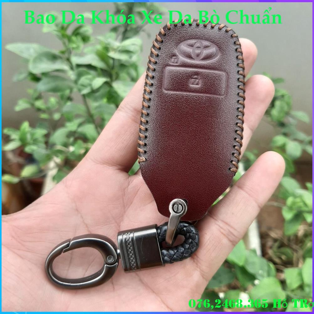 Car Key Holster Toyota Raize Veloz Avanza Wigo Genuine Leather Premium