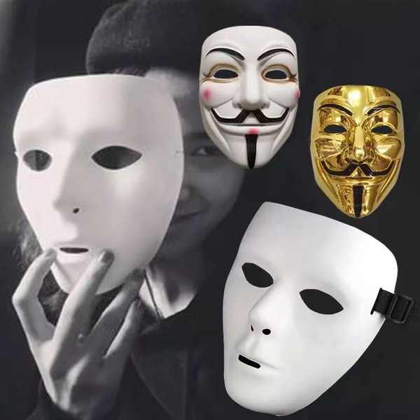 HOTSELLING halloween mask topeng hantu Vword vendetta Mask Clown Full