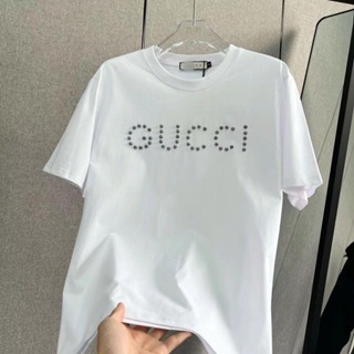 Casual Loose Round High Quality Cotton Gucci'ss-Lv'ss for Men