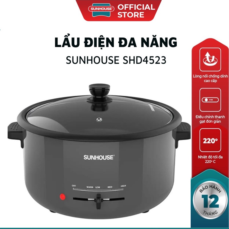 Sunhouse SHD4523 3.5 Liter Electric Hot Pot Shopee Malaysia