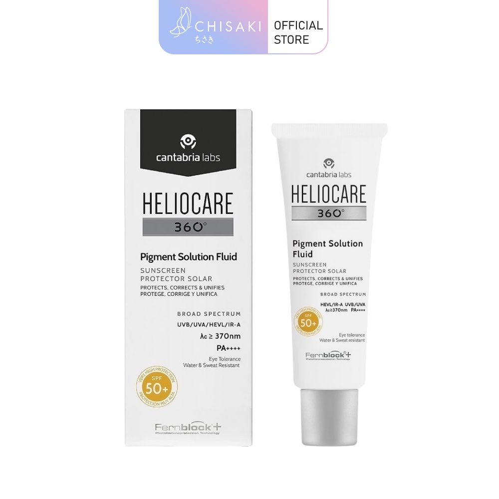 Heliocare Sunscreen Prevents Pigmentation, Brown Spots 50ml Shopee