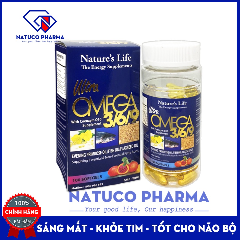 Omega 369 Ultra Fish Oil Tablets Box Of 100 Tablets Gac Oil