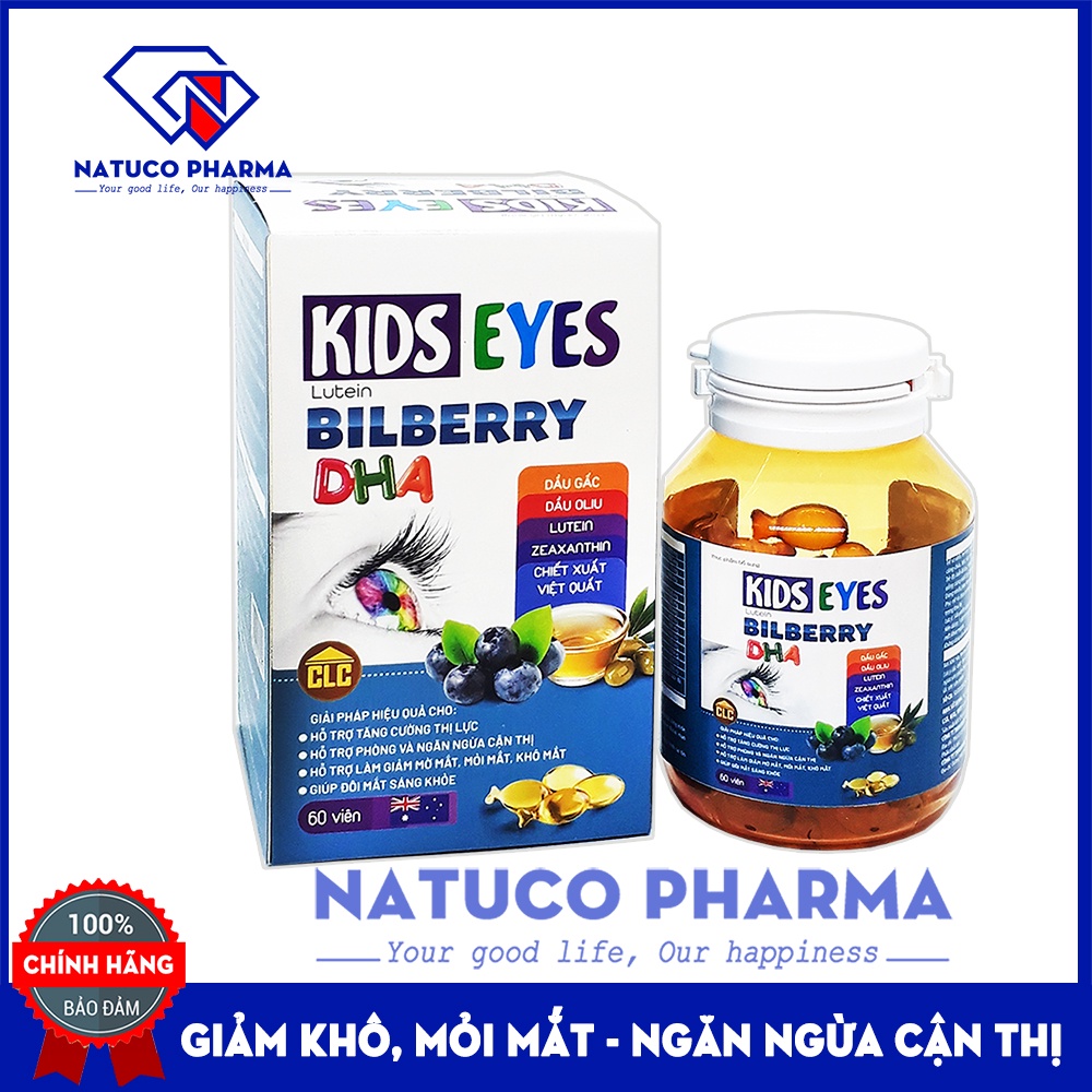 Kids Eyes Eye Tonic Candy With Blueberry, lutein, DHA, Gac Oil Helps
