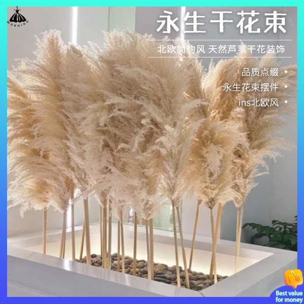 crochet flower bouquet crochet flower Produk baru buluh bunga kering