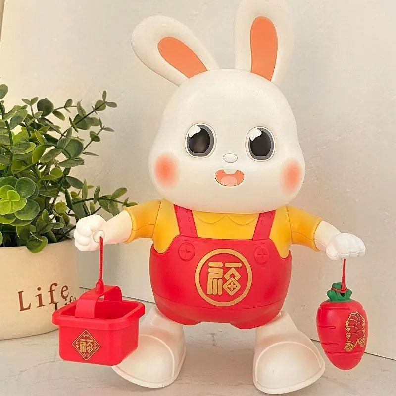 Dancing Rabbit Baby Toy Douyin Same Style Infants and Toddlers Practice ...