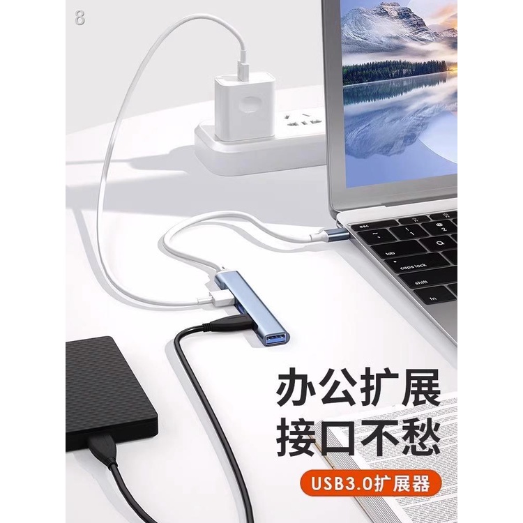 Ready Stock = Suitable for Lenovo usb3.0 Extender Multi-Port Splitter ...