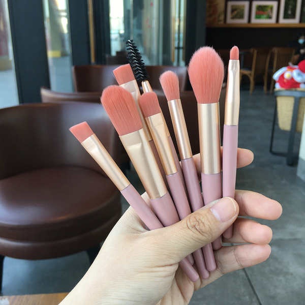 Brush 8 Set Berus Solek Mini Set Lengkap Berus Bayangan Mata Pelajar Murah Sikat Asas Pemerah 5451