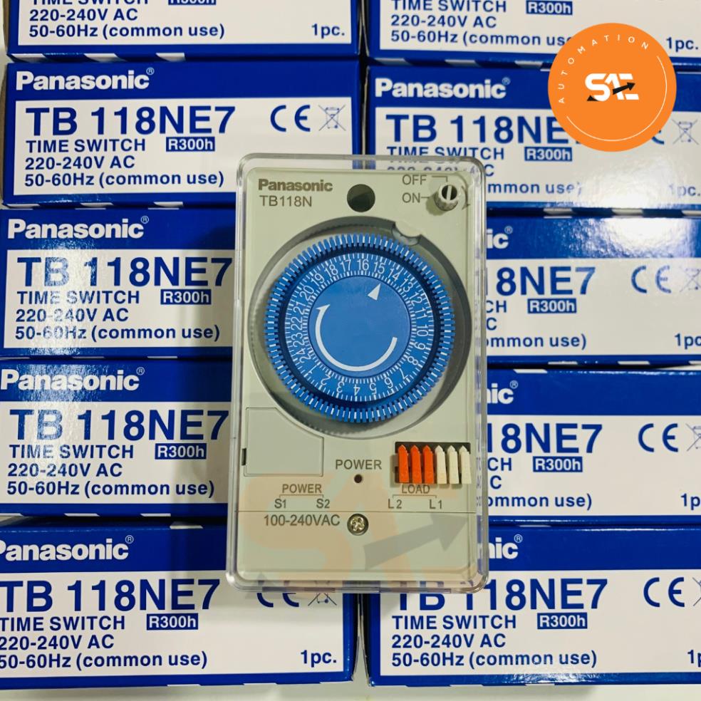 Panasonic TB118NE7 Timer Switch - real-time relay - Timer - Timer TB118 ...