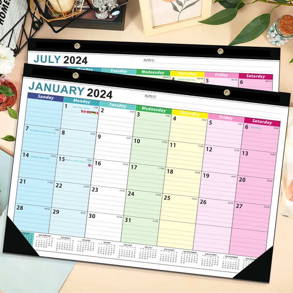 Calendar 2024 Jualan panas 2023-2024 kalendar dinding dinding kalendar ...